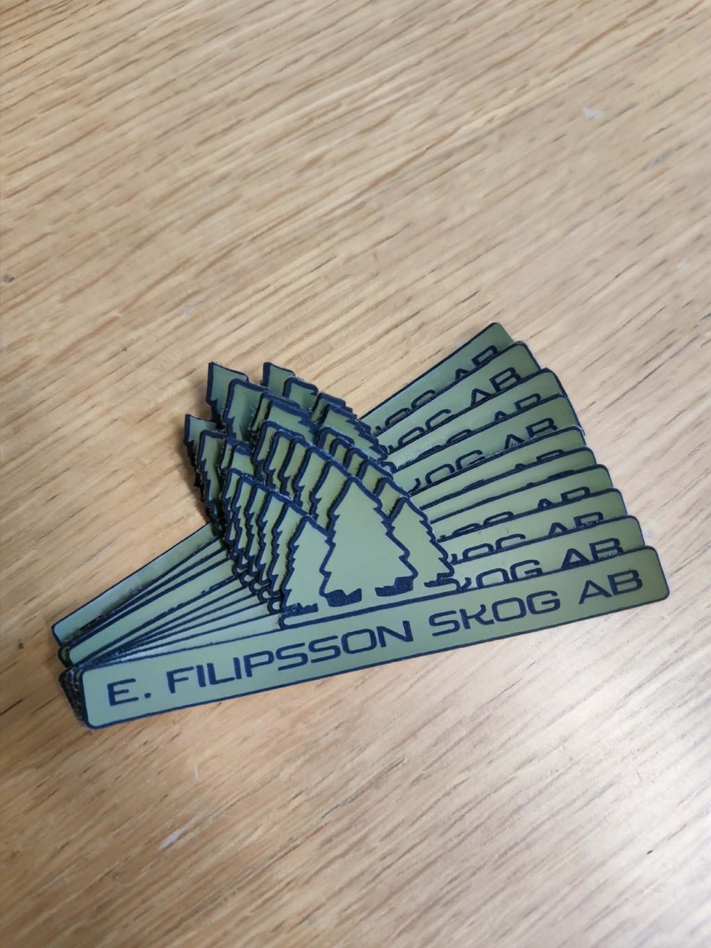 Designa din egen lasergraverade läderpatch